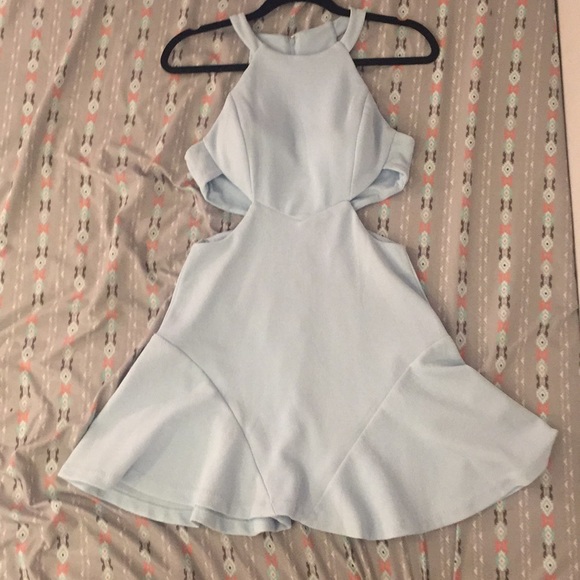 Missguided Dresses & Skirts - *BOGO 50%*Missguided’s periwinkle cutout dress